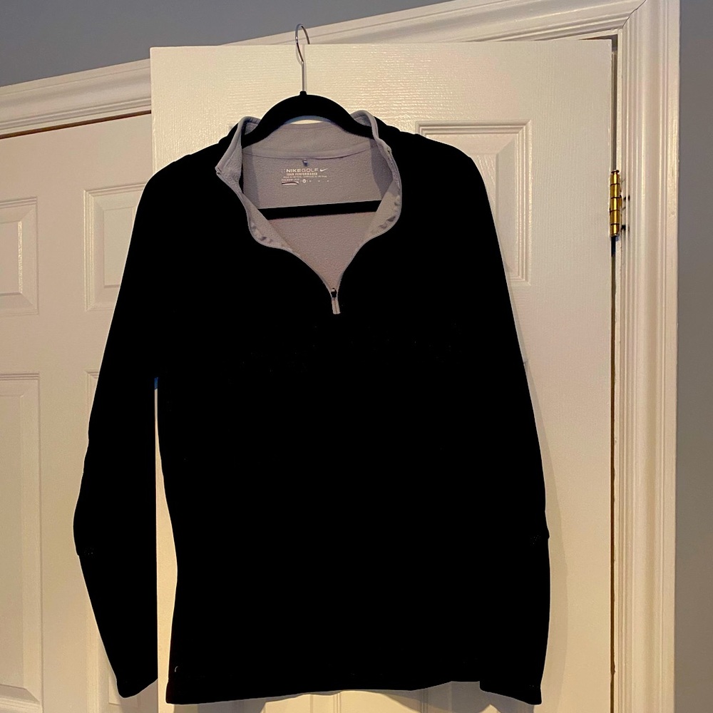 Nike Golf Thermafit Half Zip Pullover - Fleece inside Mens Medium